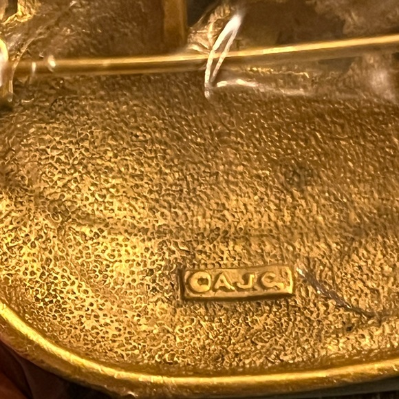 New old stock vintage Noah’s Ark signed AJC brooch pin - Picture 6 of 7